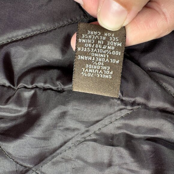 Dollhouse Distressed Moto Utility Belted Faux Leather Jacket Women’s M Brown - Picture 8 of 16